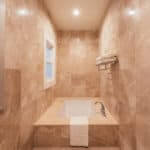 luxury hotel with Japanese soaking tub